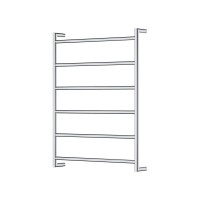 Kaya Round Heated Towel Rail Chrome